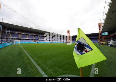 Stade Luigi Ferraris lors du championnat italien série Un match de football entre UC Sampdoria et AC Monza sur 2 octobre 2022 au stade Luigi Ferraris de Gênes, Italie - photo: Morgese-rossini/DPPI/LiveMedia Banque D'Images