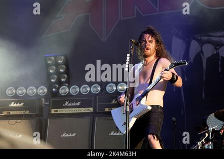 AIRBOURNE HELLFEST, Clisson, FRANCE, 17/06/2017 Florent 'MrCrash' B. Banque D'Images