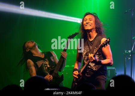 DEATH ANGEL le Rat's, Puget, FRANCE, 21/07/2017 Florent 'MrCrash' B. Banque D'Images