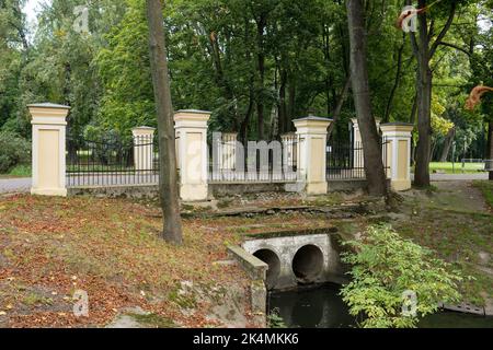 Palais de la famille Doria Dernałowicz à Mińsk Mazowiecki, Masovian Voivodeship, Pologne Banque D'Images