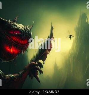 Différents modèles artistiques spécifiques à la saison d'Halloween qui sont basés sur des citrouilles spécifiques Banque D'Images