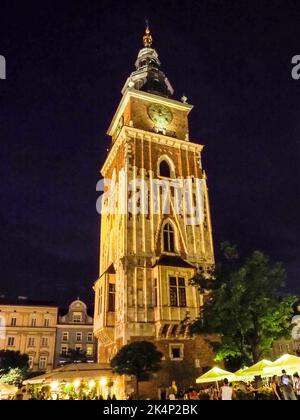 Cracovie, Pologne - 4 août 2018 : diverses images de la ville monumentale et historique Banque D'Images