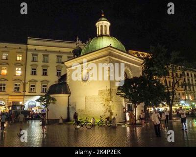 Cracovie, Pologne - 4 août 2018 : diverses images de la ville monumentale et historique Banque D'Images