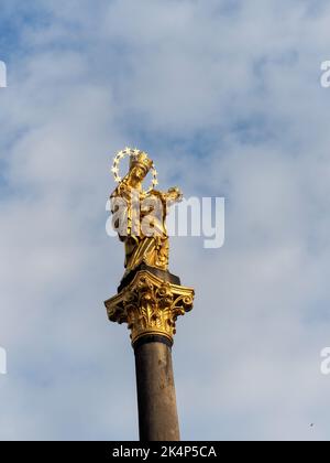 Plzen, République Tchèque - 15 août 2018: Centre ville et bâtiments historiques Banque D'Images