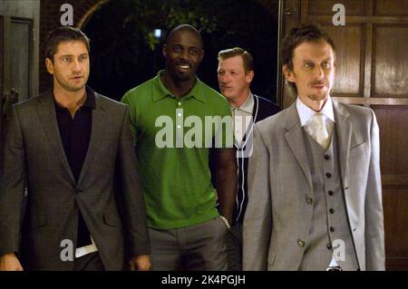 GERARD BUTLER, IDRIS ELBA, GEOFF BELL, MATT KING, ROCKNROLLA, 2008 Banque D'Images