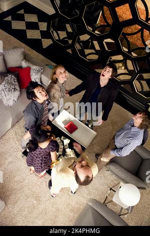 AARON YOO, Kate Bosworth, LIZA LAPIRA, Jim Sturgess, Kevin Spacey, JACOB PITTS, 21, 2008 Banque D'Images