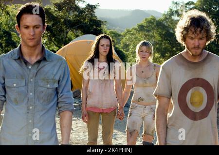 JONATHAN TUCKER, Jena Malone, Laura Ramsey, Shawn Ashmore, les ruines, 2008 Banque D'Images