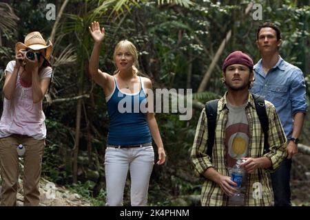 JENA MALONE, Laura Ramsey, Shawn Ashmore, JONATHAN TUCKER, les ruines, 2008 Banque D'Images