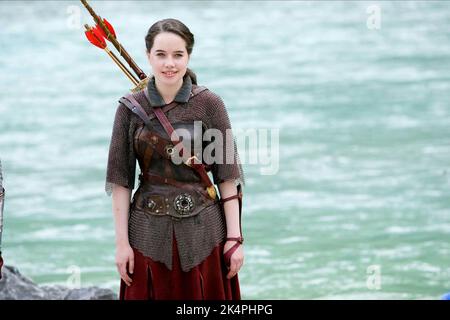 ANNA POPPLEWELL, LE MONDE DE NARNIA : PRINCE CASPIAN, 2008 Banque D'Images