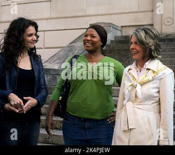 QUEEN LATIFAH, Katie Holmes, Diane Keaton, MAD MONEY, 2008 Banque D'Images