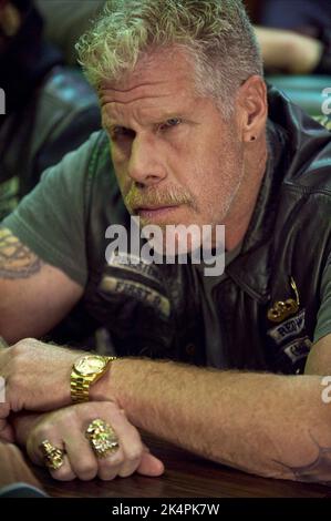 RON PERLMAN, fils de l'anarchie, 2008 Banque D'Images