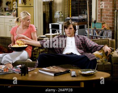 KUTCHER,DIAZ, CE QUI SE PASSE À VEGAS, 2008 Banque D'Images