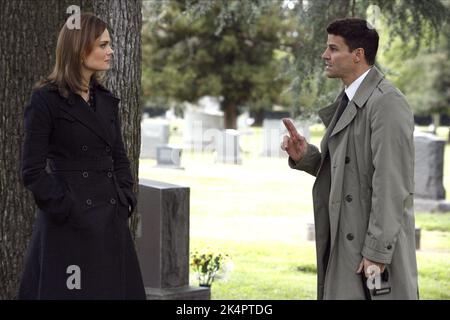 DESCHANEL,BOREANAZ, OS : SAISON 4, 2008 Banque D'Images