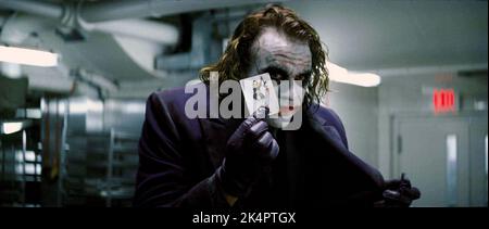 HEATH LEDGER, The Dark Knight, 2008 Banque D'Images