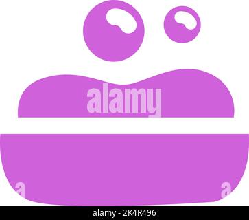 Barre de savon, illustration, vecteur sur fond blanc. Illustration de Vecteur