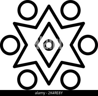 Table de conférence avec chaises, illustration, vecteur sur fond blanc. Illustration de Vecteur