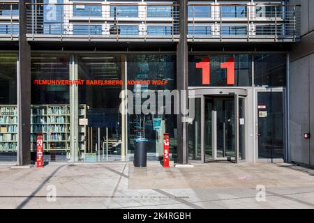 Film Université Babelsberg KONRAD WOLF à Potsdam Banque D'Images