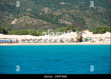 Chia, Domus de Maria, Provincia di Cagliari, Sardaigne, Italie, Europe Banque D'Images