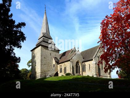 L'église Sainte Marie à Kington Banque D'Images