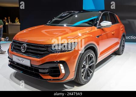 Volkswagen T-Roc R-Line au salon international de l'automobile de Genève 89th. Genève, Suisse - 6 mars 2019 Banque D'Images