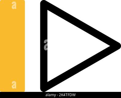 Icône de lecture, illustration, vecteur sur fond blanc. Illustration de Vecteur