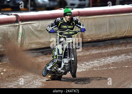 Manchester, Royaume-Uni. 03rd octobre 2022. Jason Doyle d'Ipswich 'TruMix, sorcières lors de la demi-finale de SGB Premiership second Leg au National Speedway Stadium, Manchester, lundi 3rd octobre 2022. (Credit: Eddie Garvey | MI News) Credit: MI News & Sport /Alay Live News Banque D'Images