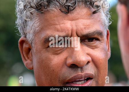 Frank Rijkaard à l'Open Day de la Fondation Johan Cruijff à Amsterdam, pays-Bas 21-9-2022 Banque D'Images