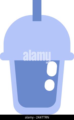 Boisson de cinéma, illustration, vecteur sur fond blanc. Illustration de Vecteur