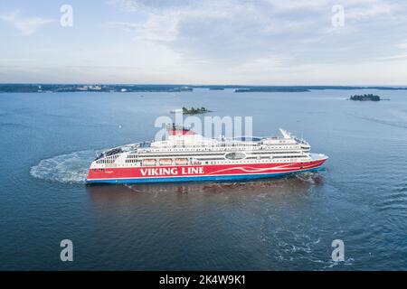 Viking Line XPRS Ferry, Helsinki, Tallinn, Estonie. Banque D'Images
