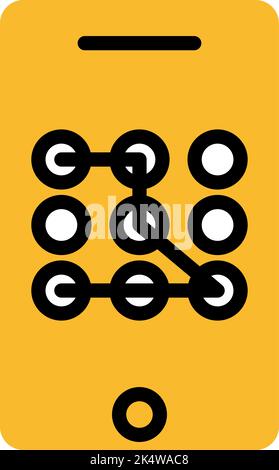 Code d'application mobile, illustration, vecteur sur fond blanc. Illustration de Vecteur
