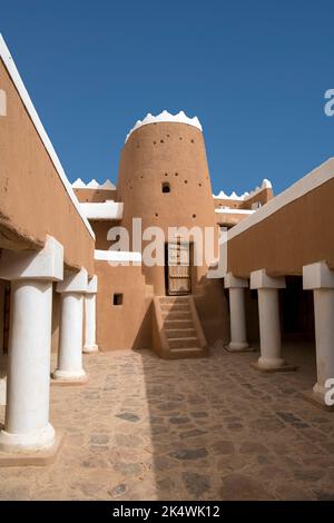 Intérieur 17th siècle A'Arif fort Hail Arabie Saoudite Banque D'Images