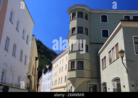 Ville historique de Hallein en Autriche. Etat de Salzbourg. Banque D'Images