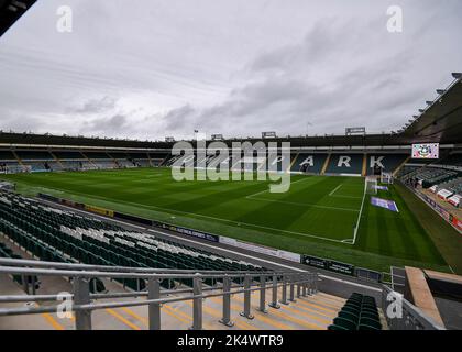 Plymouth, Royaume-Uni. 04th octobre 2022. Vue générale de Home Park pendant le match Sky Bet League 1 Plymouth Argyle vs Sheffield mercredi à Home Park, Plymouth, Royaume-Uni, 4th octobre 2022 (photo de Stanley Kasala/News Images) à Plymouth, Royaume-Uni le 10/4/2022. (Photo de Stanley Kasala/News Images/Sipa USA) crédit: SIPA USA/Alay Live News Banque D'Images