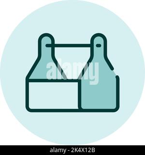 Boîte avec outils, illustration, vecteur sur fond blanc. Illustration de Vecteur