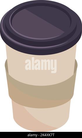retirez la tasse Illustration de Vecteur