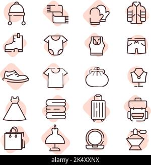 Centre commercial, illustration, vecteur sur fond blanc. Illustration de Vecteur