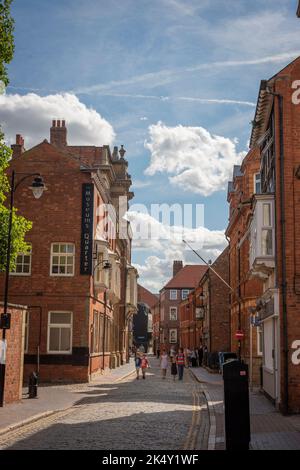 La vieille ville de Hull et le quartier des musées, Kingston-upon-Hull, East Yorkshire, Royaume-Uni Banque D'Images