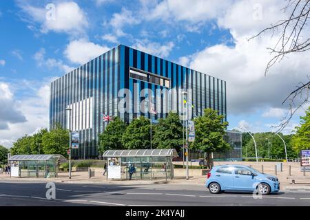 Lieu des événements The Core at Corby Cube, George Street, Corby, Northamptonshire, Angleterre, Royaume-Uni Banque D'Images