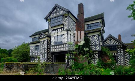 Congleton, Royaume-Uni - 30 juillet 2022 : salle Little Moreton près de Congleton, Cheshire Banque D'Images