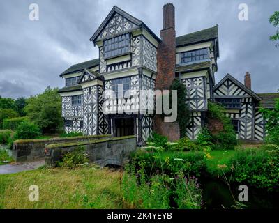 Congleton, Royaume-Uni - 30 juillet 2022 : salle Little Moreton près de Congleton, Cheshire Banque D'Images