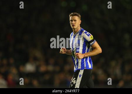 Plymouth, Royaume-Uni. 04th octobre 2022. Michael Smith #24 de Sheffield mercredi pendant le match Sky Bet League 1 Plymouth Argyle vs Sheffield mercredi à Home Park, Plymouth, Royaume-Uni, 4th octobre 2022 (photo de Gareth Evans/News Images) à Plymouth, Royaume-Uni le 10/4/2022. (Photo de Gareth Evans/News Images/Sipa USA) Credit: SIPA USA/Alay Live News Banque D'Images