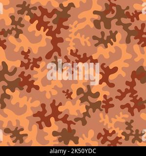 Motif de camouflage sans couture - illustration vectorielle Illustration de Vecteur