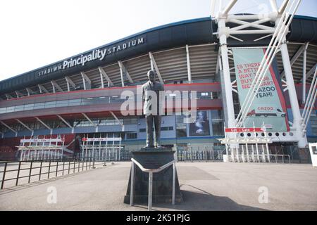 Stade de la Principauté à Cardiff, pays de Galles, Royaume-Uni Banque D'Images