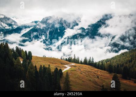 quelques vues fantastiques à pied du tre cime di lavaredo Banque D'Images