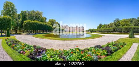 Parc à Luneville, Meurthe et Moselle, France Banque D'Images