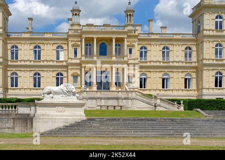 France, Seine-et-Marne, Ferrières-en-Brie, le château Banque D'Images