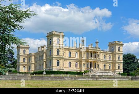 France, Seine-et-Marne, Ferrières-en-Brie, le château Banque D'Images