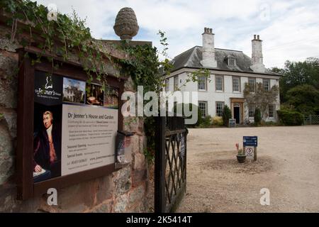 Musée Jenner dans le village anglo-saxon de Berkeley, Gloucestershire, Angleterre Banque D'Images