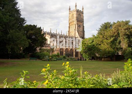 Église Saint-Jean-Baptiste, Cirencester, Cotswolds, Gloucestershire, Angleterre Banque D'Images