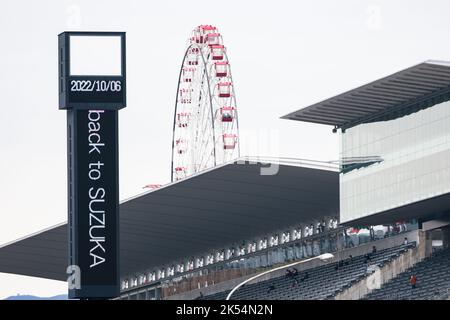 Suzuka, Japon, 06/10/202, 2, circuit Atmosphere. 06.10.2022. Championnat du monde de Formule 1, Rd 18, Grand Prix japonais, Suzuka, Japon, Journée de préparation. Le crédit photo doit être lu : images XPB/Press Association. Banque D'Images